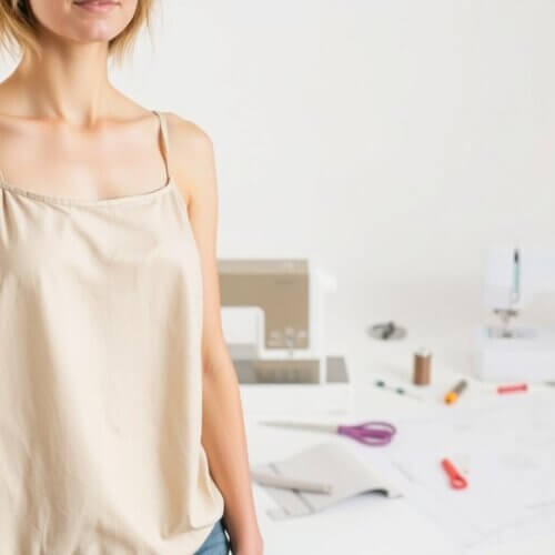 Jak uszyć top na ramiączkach – prosty poradnik krok po kroku