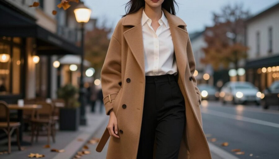 Camelowy płaszcz stylizacje: Jak nosić go z klasą i stylem