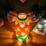 jak zrobić lampion z butelki plastikowej