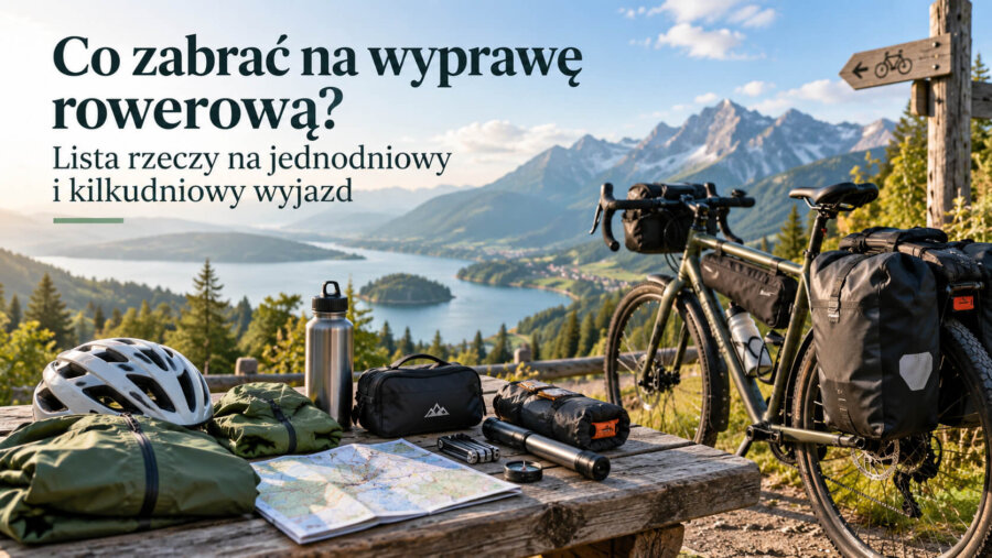 Co zabrać na wyprawę rowerową? Lista rzeczy na jednodniowy i kilkudniowy wyjazd