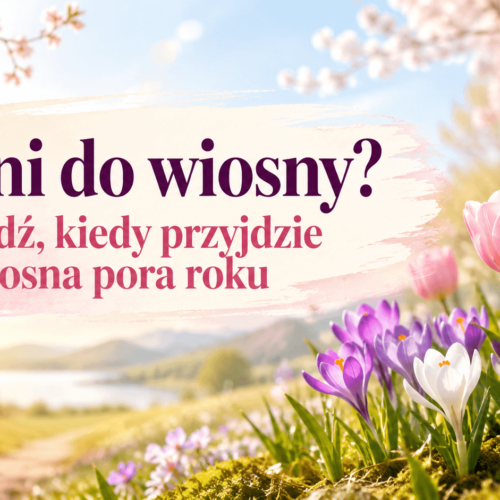 Ile dni do wiosny? Sprawdź, kiedy przyjdzie radosna pora roku