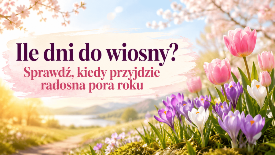 Ile dni do wiosny? Sprawdź, kiedy przyjdzie radosna pora roku