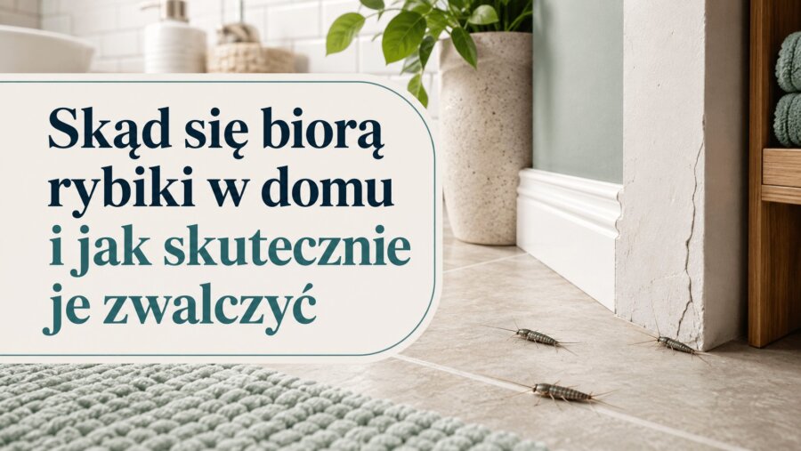 Skąd się biorą rybiki w domu i jak skutecznie je zwalczyć?